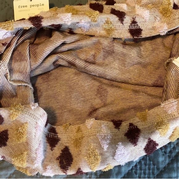 NWT Free People : Tan Crop Top - Small - Picture 9 of 9